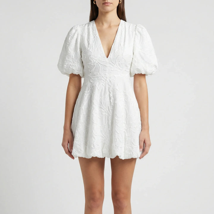 Kurzes Kleid Mit Tiefem V-Ausschnitt - Lois