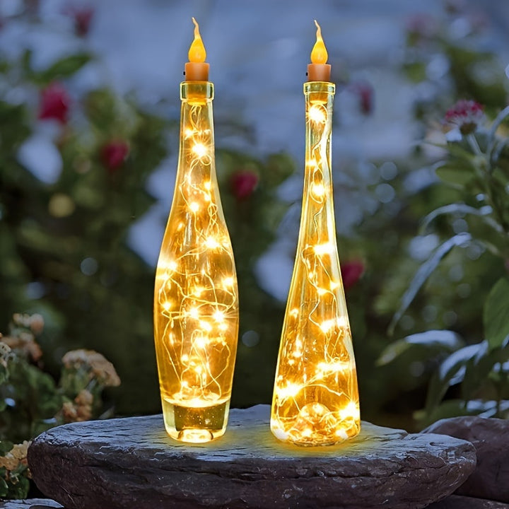 LED Wine Bottle Lights - GlowCork
