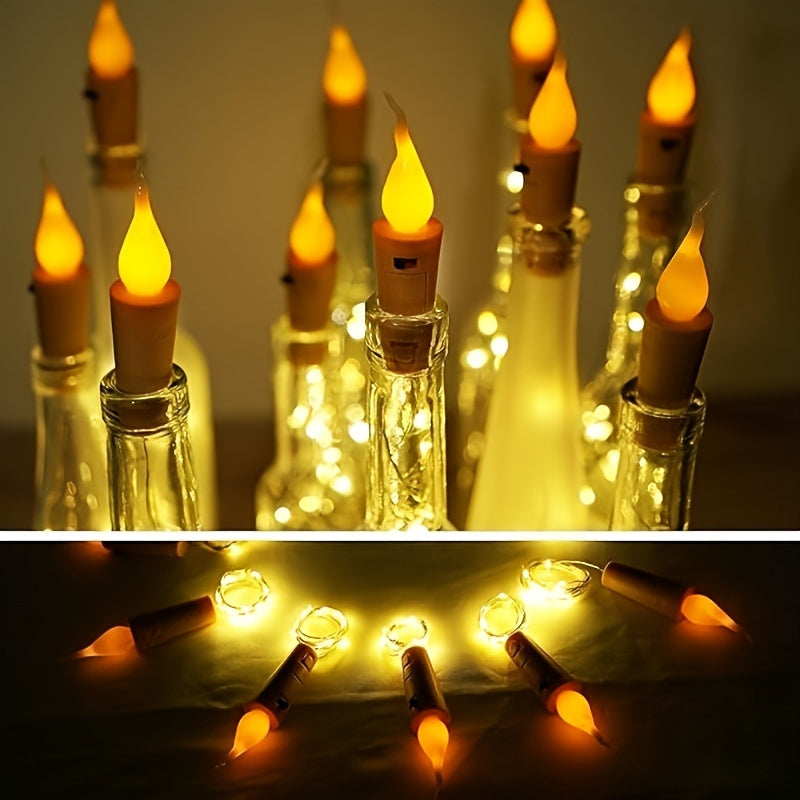 LED Wine Bottle Lights - GlowCork