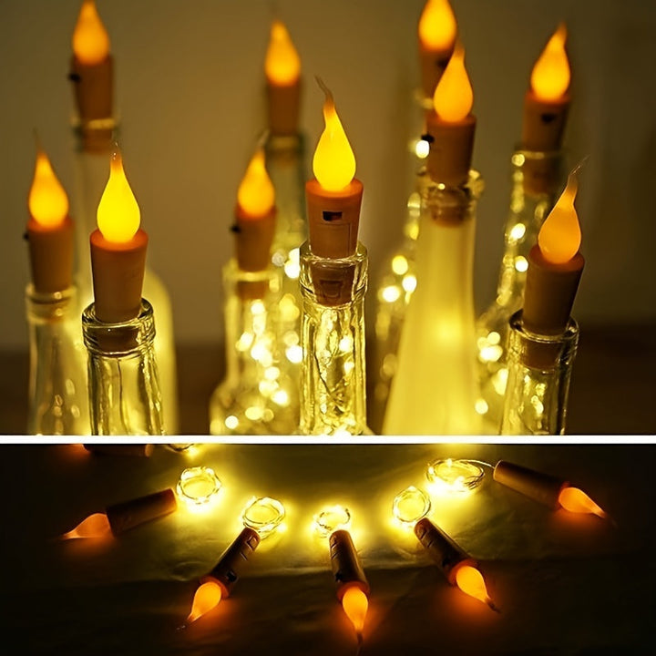 LED Wine Bottle Lights - GlowCork
