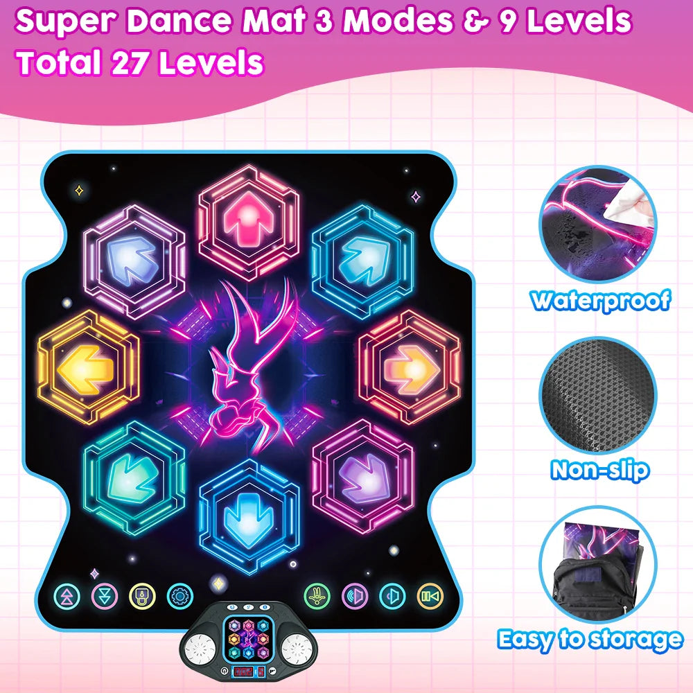 LED Interactive Dance Mat - RhythmoStep