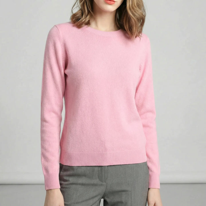 Langarm-Pullover Mit Rundhalsausschnitt - Katrin