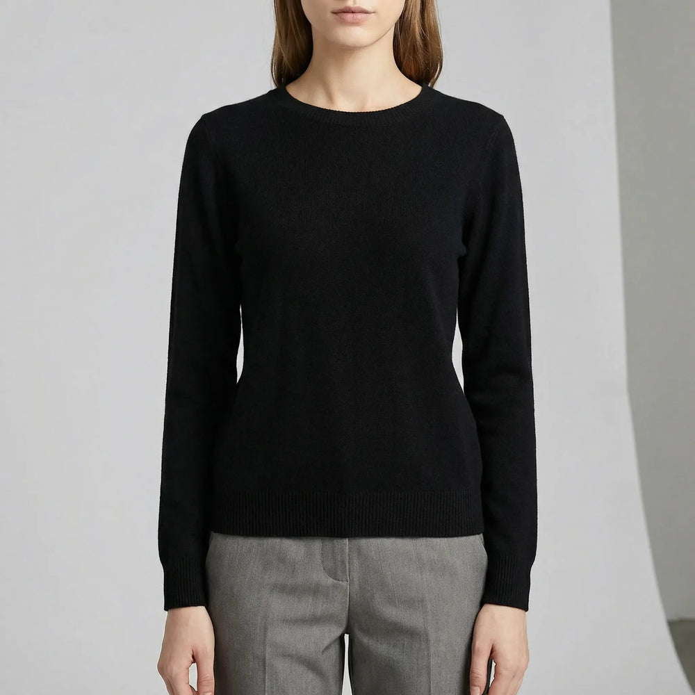 Langarm-Pullover Mit Rundhalsausschnitt - Katrin