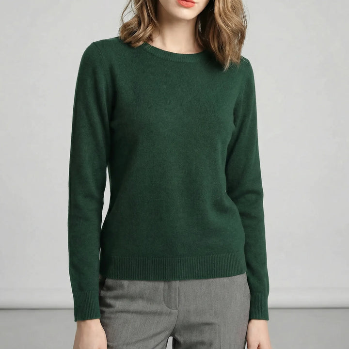 Langarm-Pullover Mit Rundhalsausschnitt - Katrin