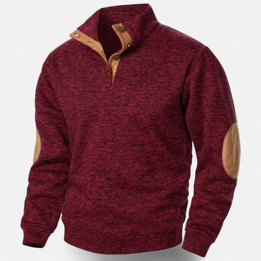 Langarm Pullover Mit Stehkragen - Eddy