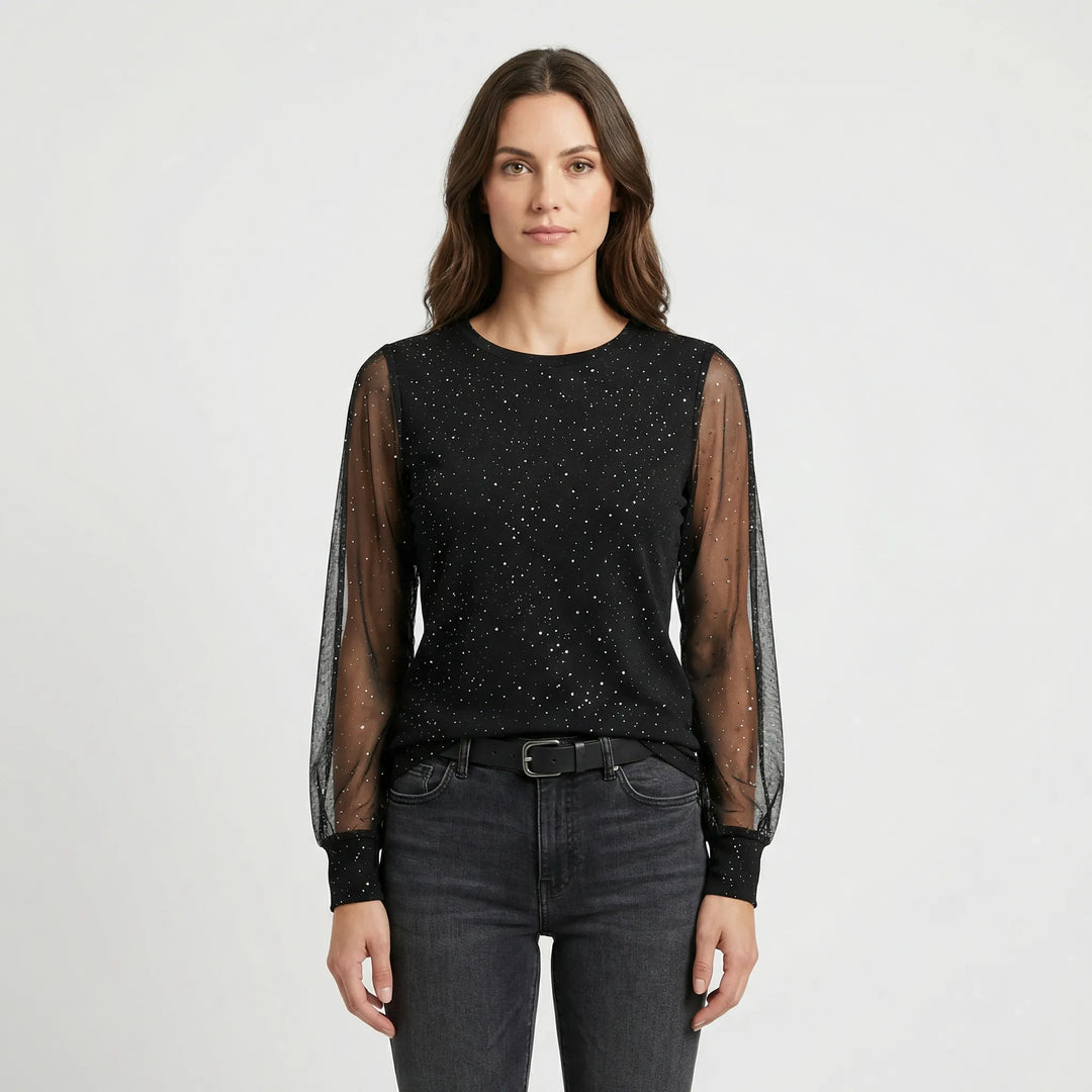 Langärmliges Oberteil Mit Glitzerdetails - Lynda