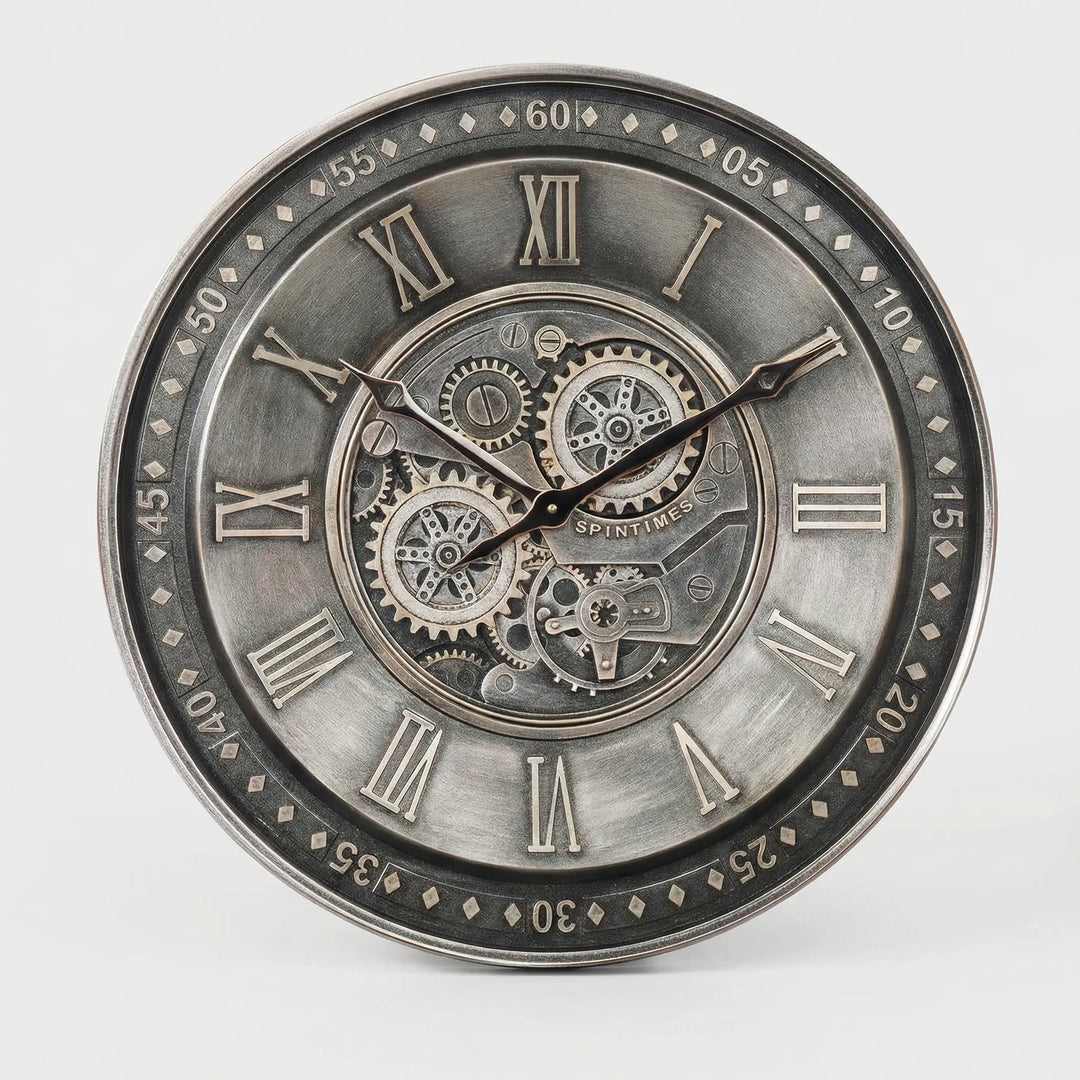 Large Analog Wall Clock - Gearlaine