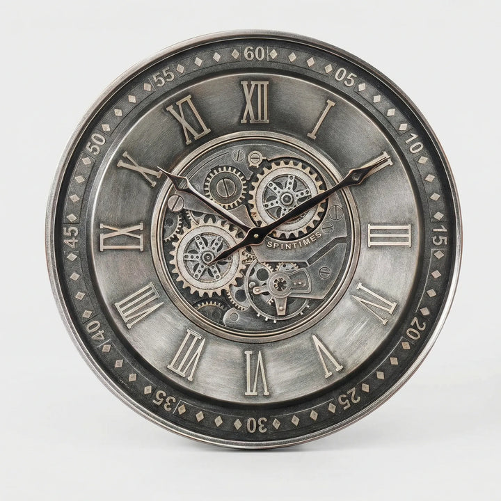 Large Analog Wall Clock - Gearlaine