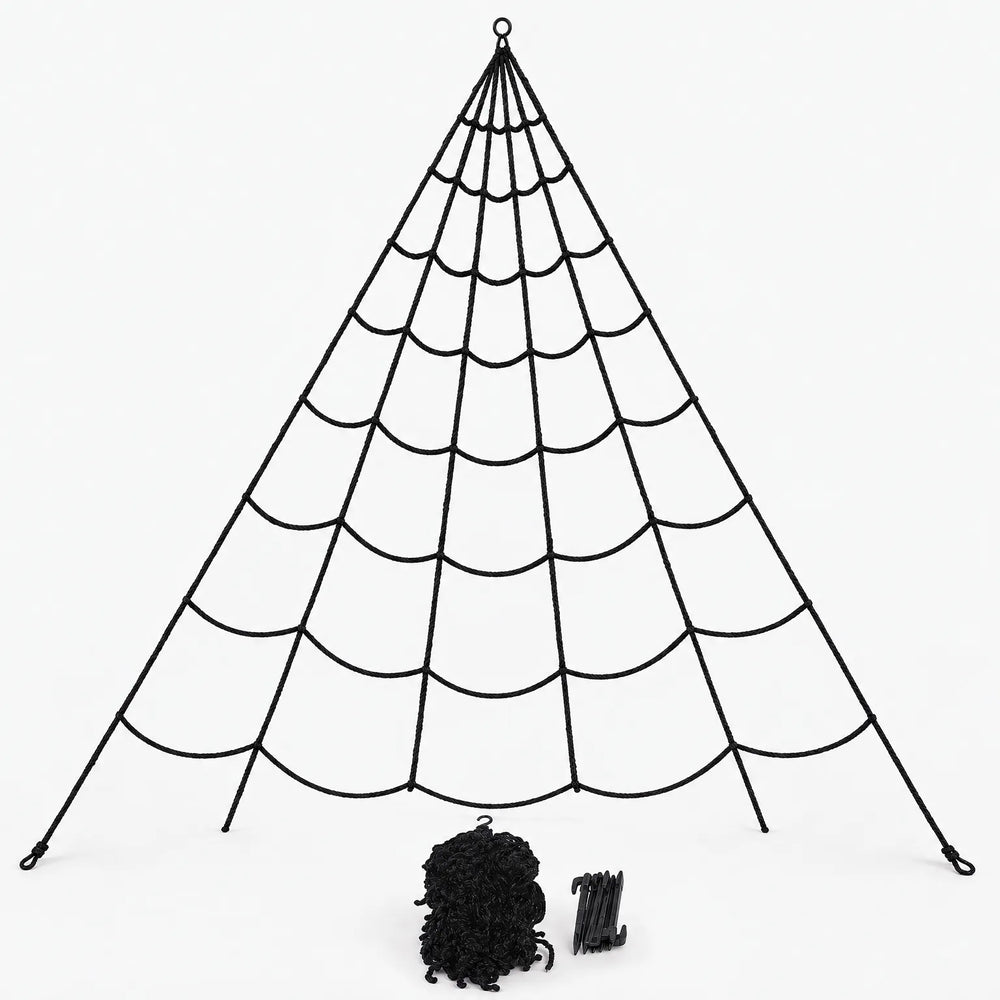 Large Outdoor Spider Web - Halloweb
