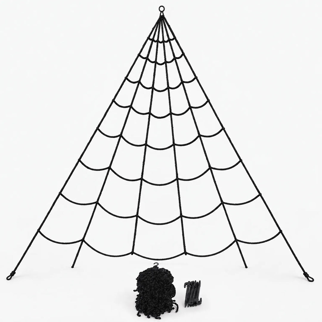 Large Outdoor Spider Web - Halloweb