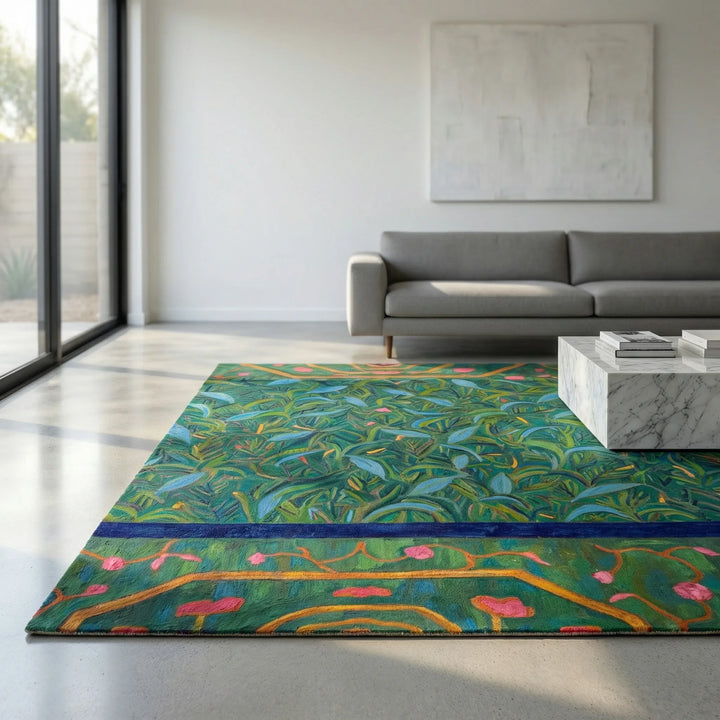 Large Vintage Art Area Rug - ArtelloRug