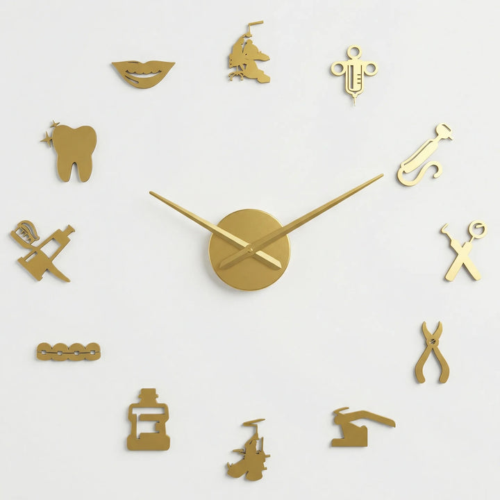 Large Wall Clock For Clinics - Dentiqube