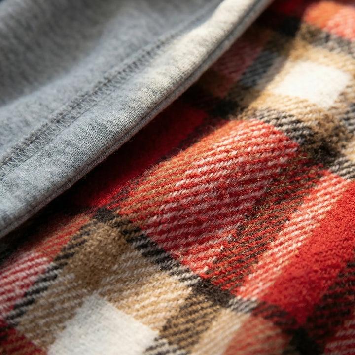 Lässige Hemdjacke Mit Kapuze - Felicia