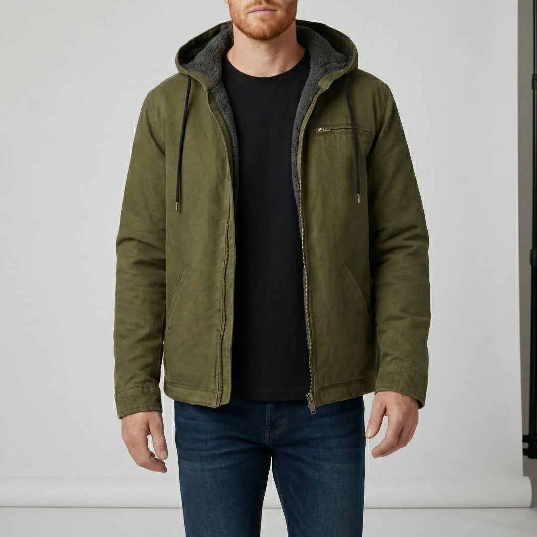 Lässige Kapuzenjacke Zum Layern - Yves