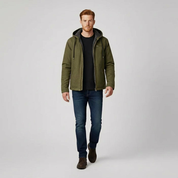 Lässige Kapuzenjacke Zum Layern - Yves
