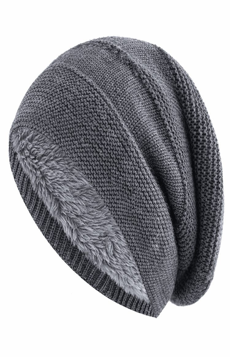 Lässige Slouchy-Strickmütze - Charlie