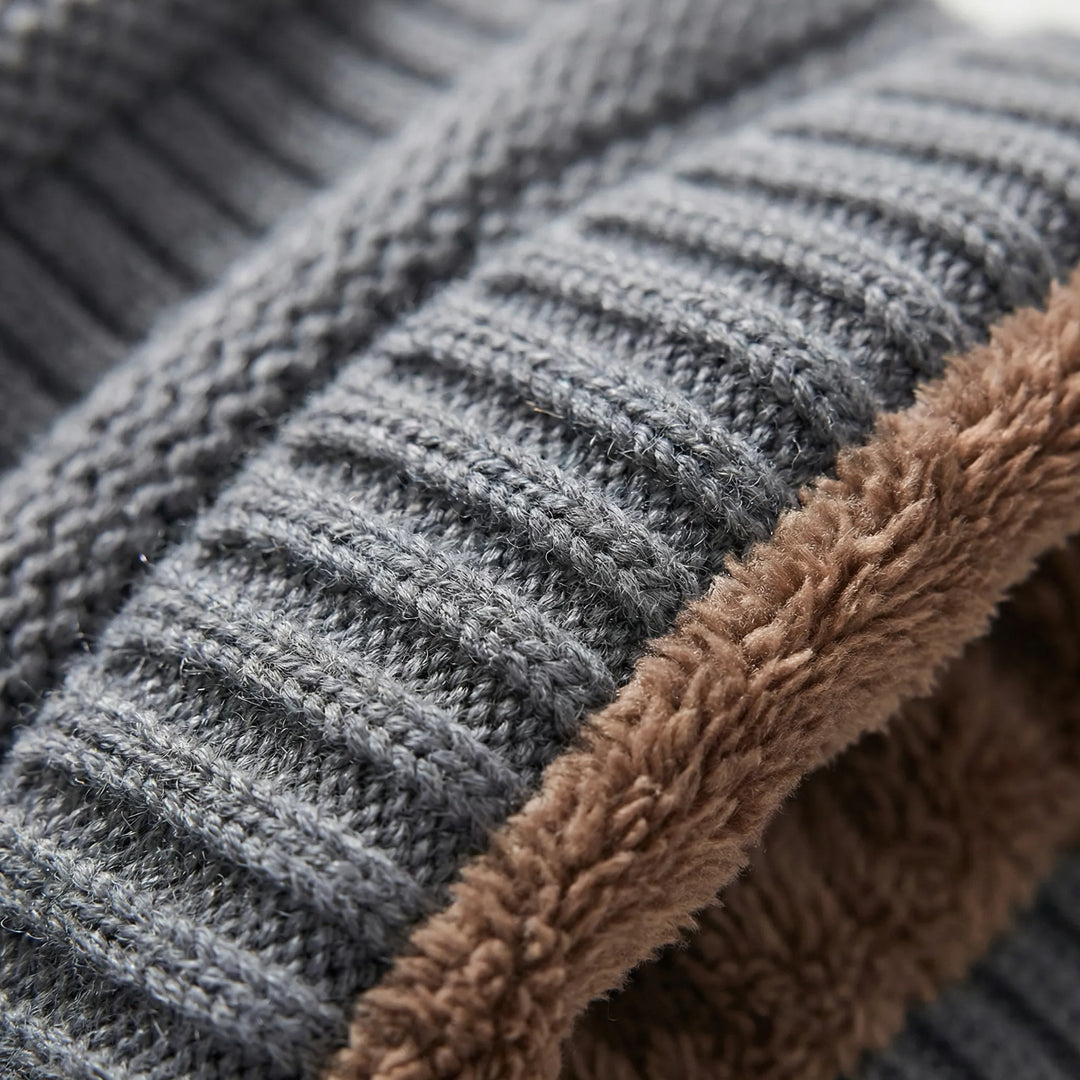 Lässige Slouchy-Strickmütze - Charlie
