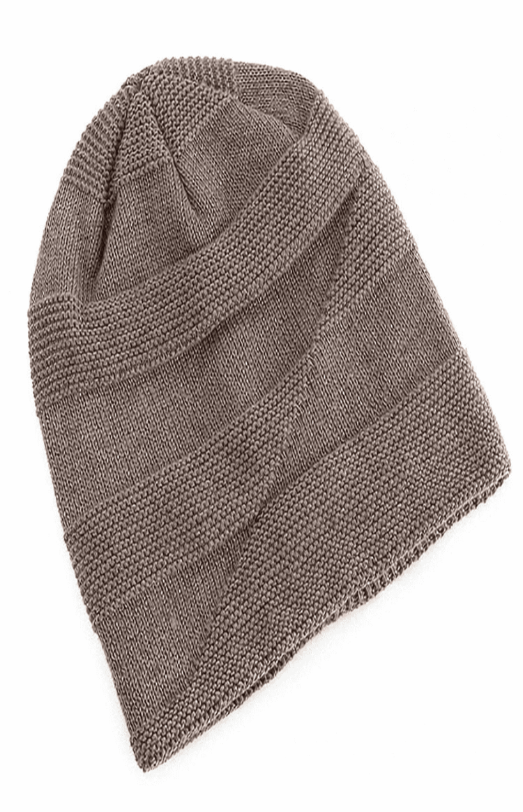 Lässige Slouchy-Strickmütze - Charlie