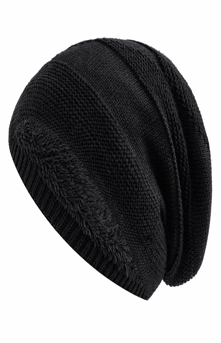 Lässige Slouchy-Strickmütze - Charlie