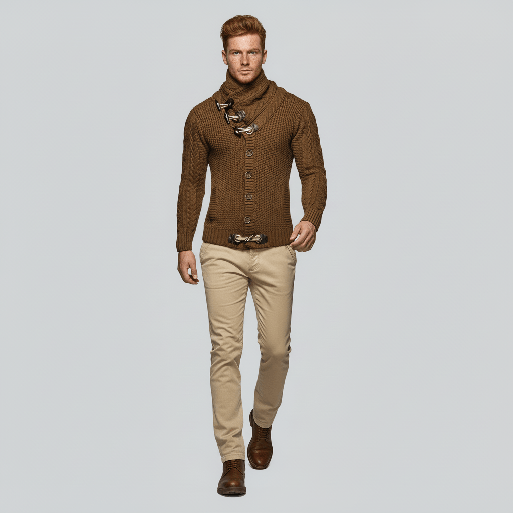 Lässiger Grobstrick-Cardigan - Ferdinand