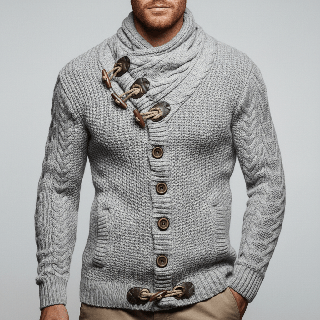Lässiger Grobstrick-Cardigan - Ferdinand