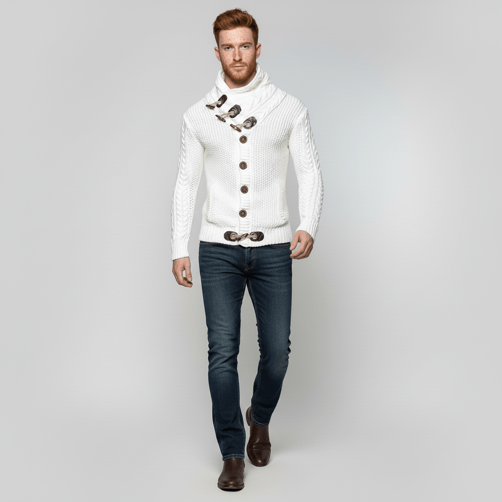 Lässiger Grobstrick-Cardigan - Ferdinand