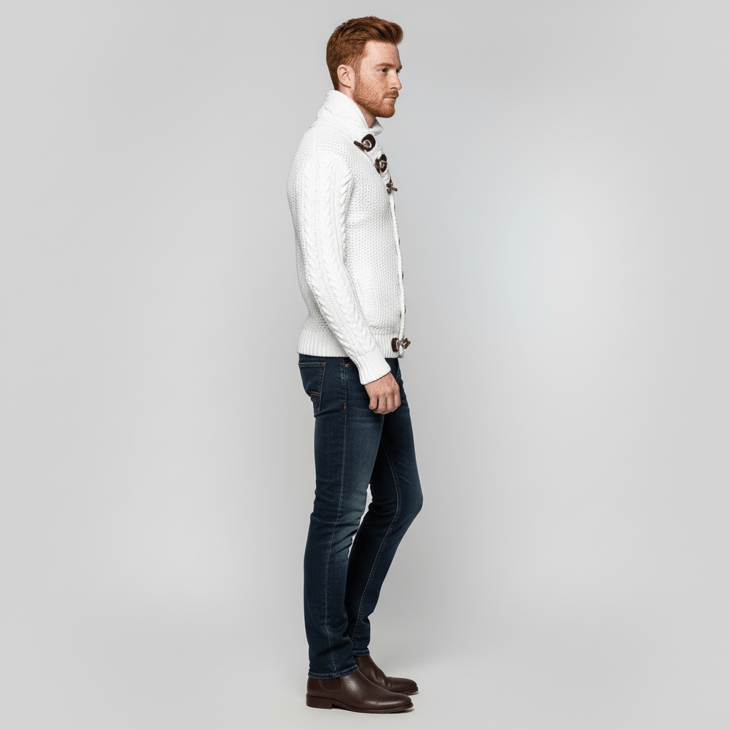 Lässiger Grobstrick-Cardigan - Ferdinand