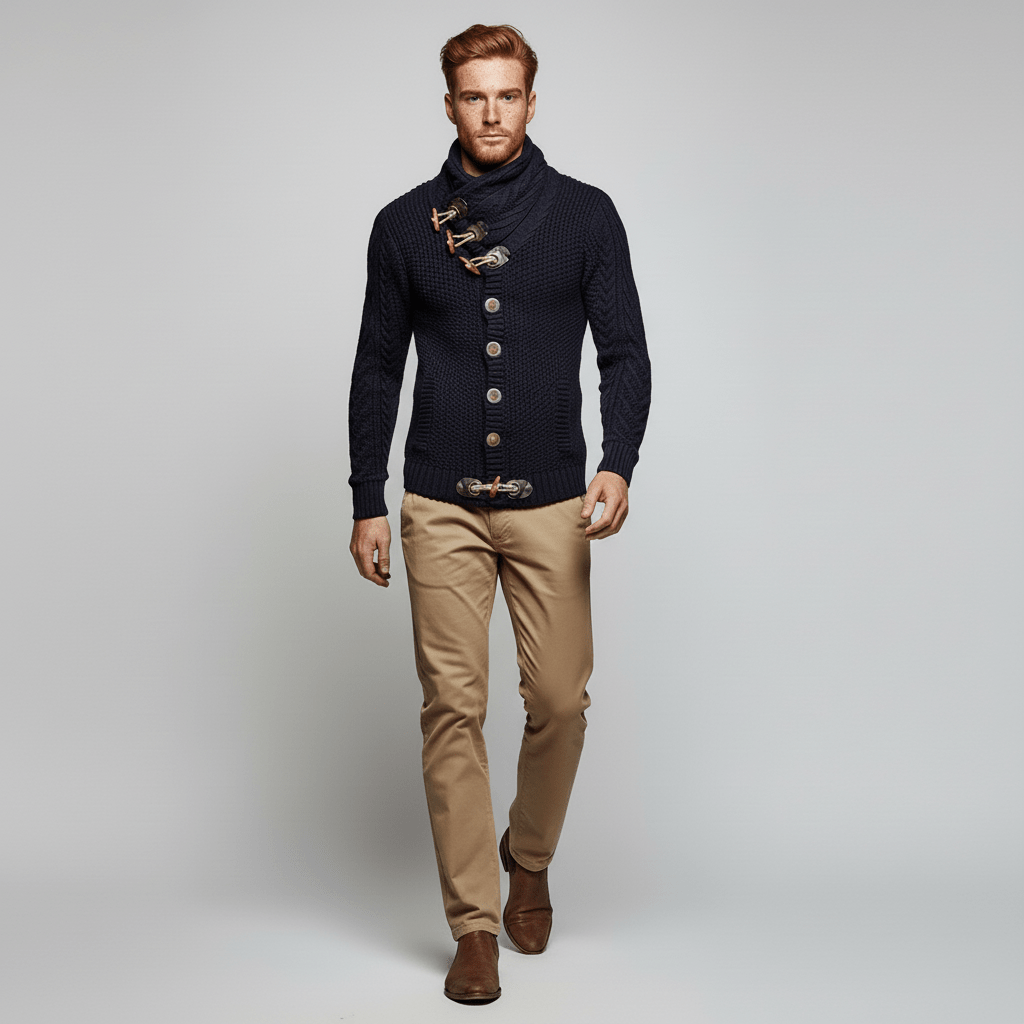 Lässiger Grobstrick-Cardigan - Ferdinand