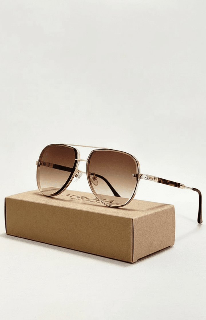Leichte Aviator-Sonnenbrille - Marleen