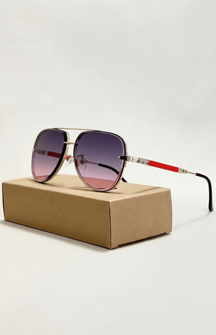 Leichte Aviator-Sonnenbrille - Marleen