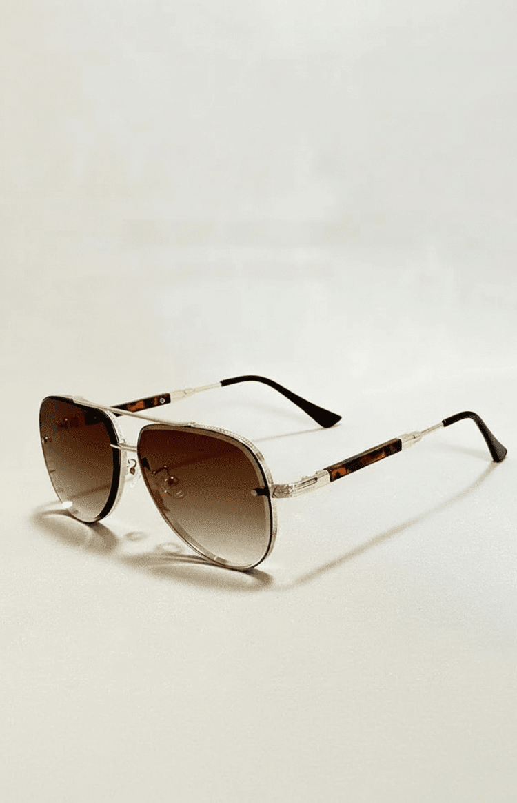 Leichte Aviator-Sonnenbrille - Marleen