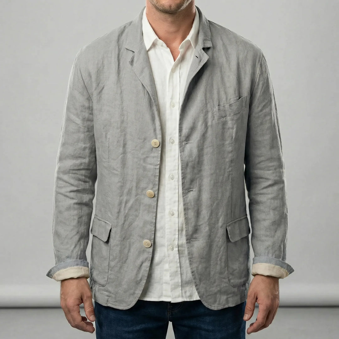 Leichte Jacke Mit Knopfleiste - Henrick