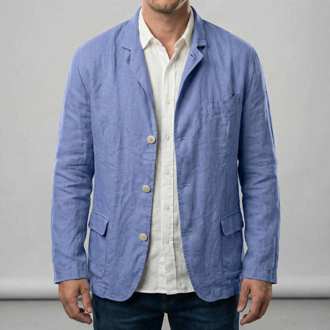 Leichte Jacke Mit Knopfleiste - Henrick