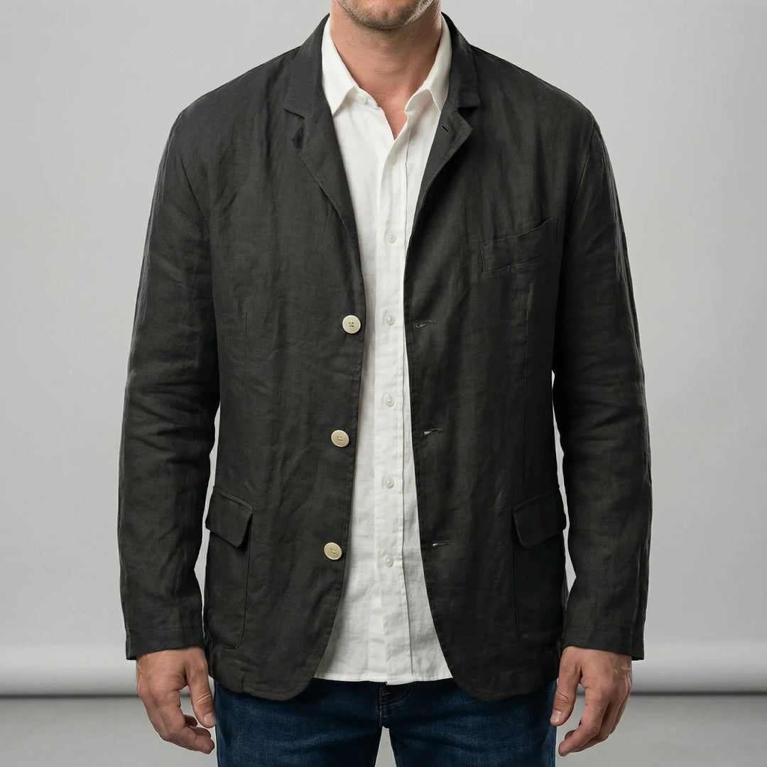 Leichte Jacke Mit Knopfleiste - Henrick