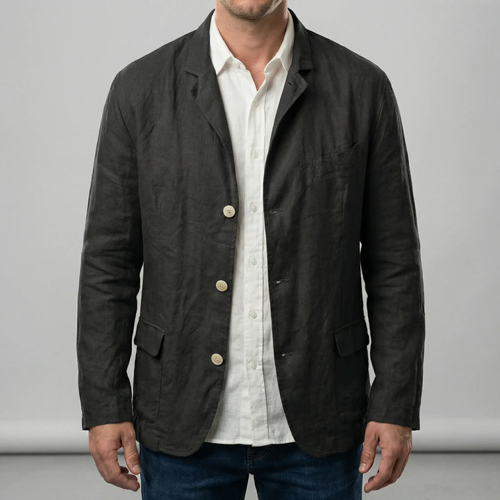 Leichte Jacke Mit Knopfleiste - Henrick