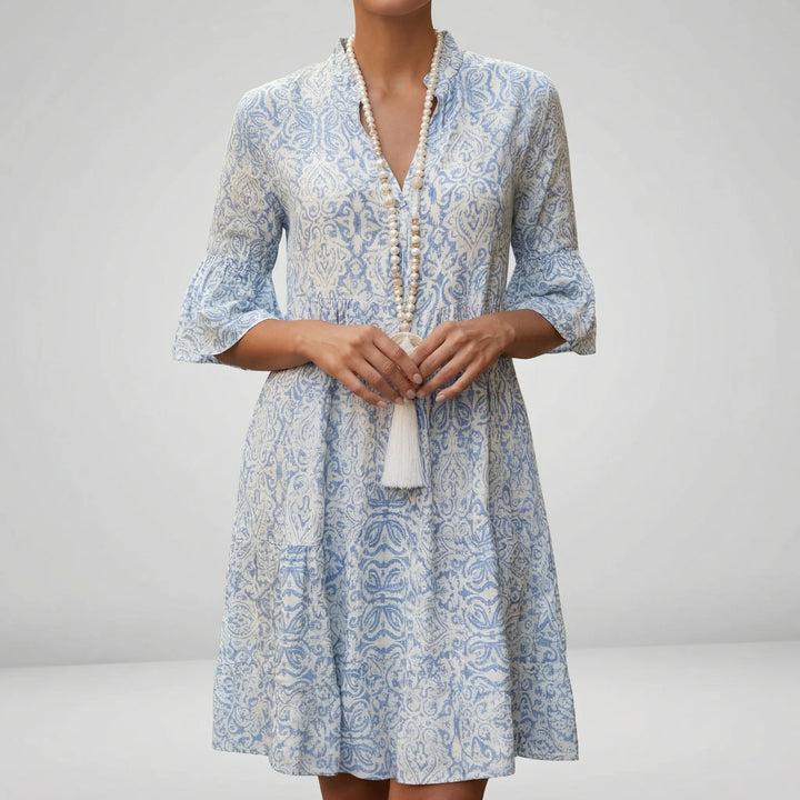 Leichtes Kurzarmkleid - Alessia
