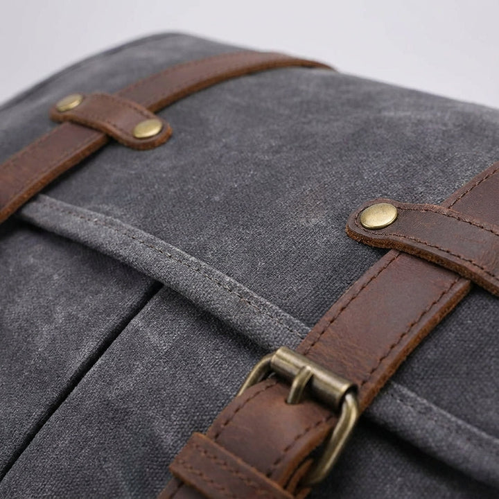 Leren Schouder Messenger Tas - MetroSatchel