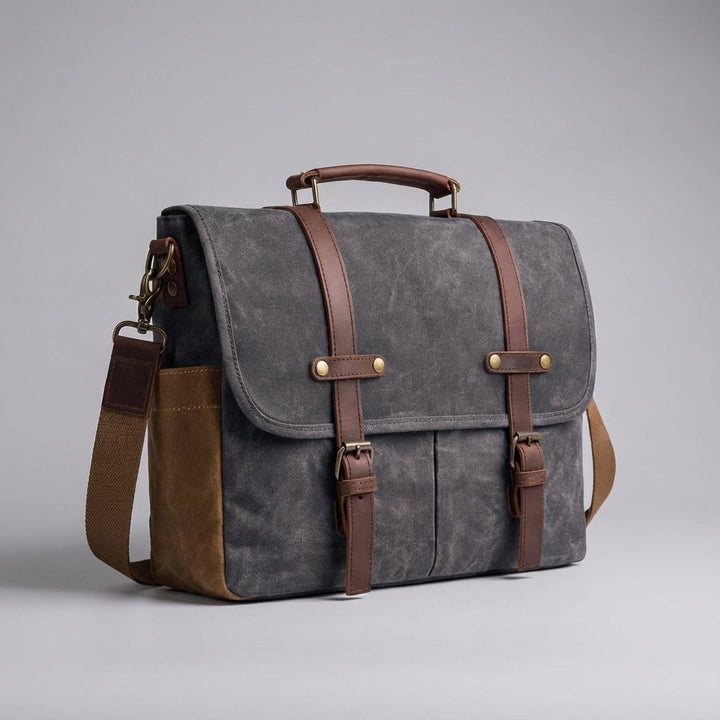 Leren Schouder Messenger Tas - MetroSatchel