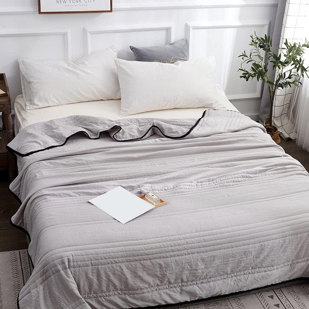 Lightweight Textured Cooling Blanket - ChillWeave