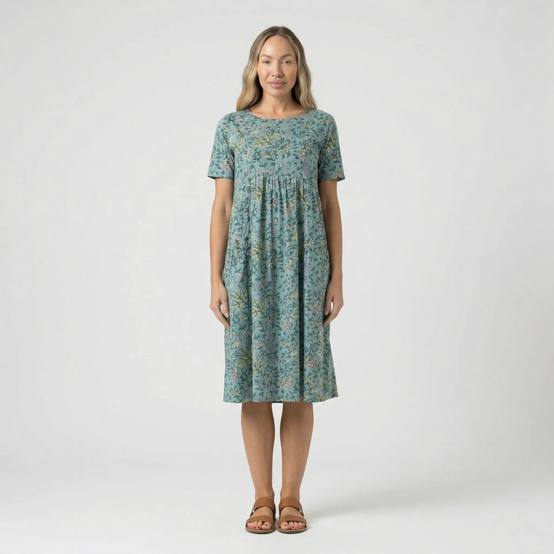 Locker Sitzendes Midikleid - Sandy
