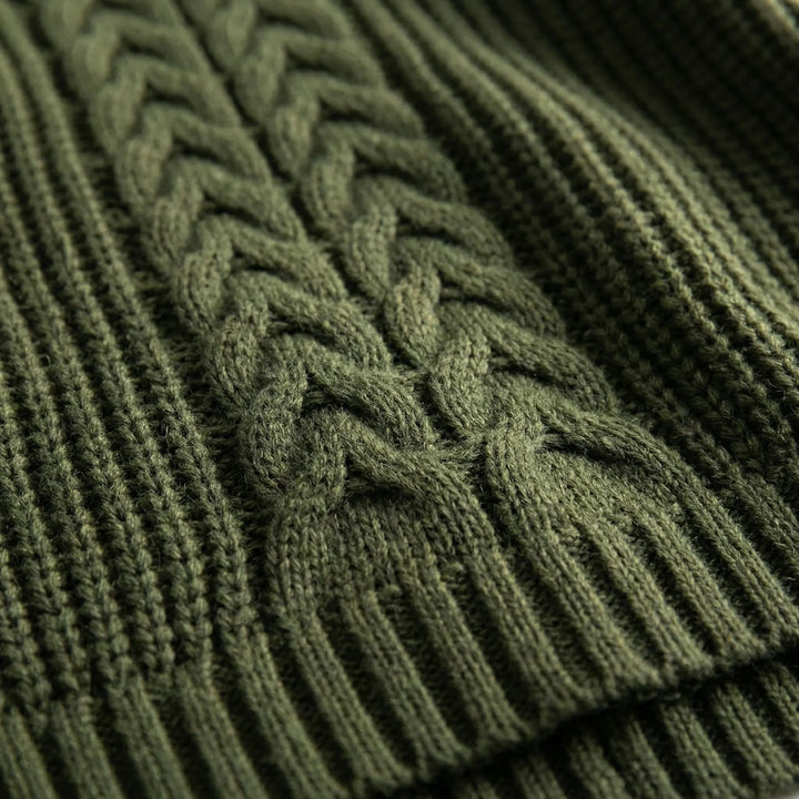 Lockergeschnittener Langarm-Pullover - Carla