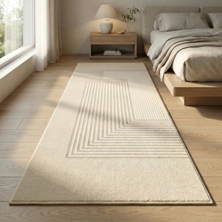 Long Bedroom Runner Rug - Veloriax