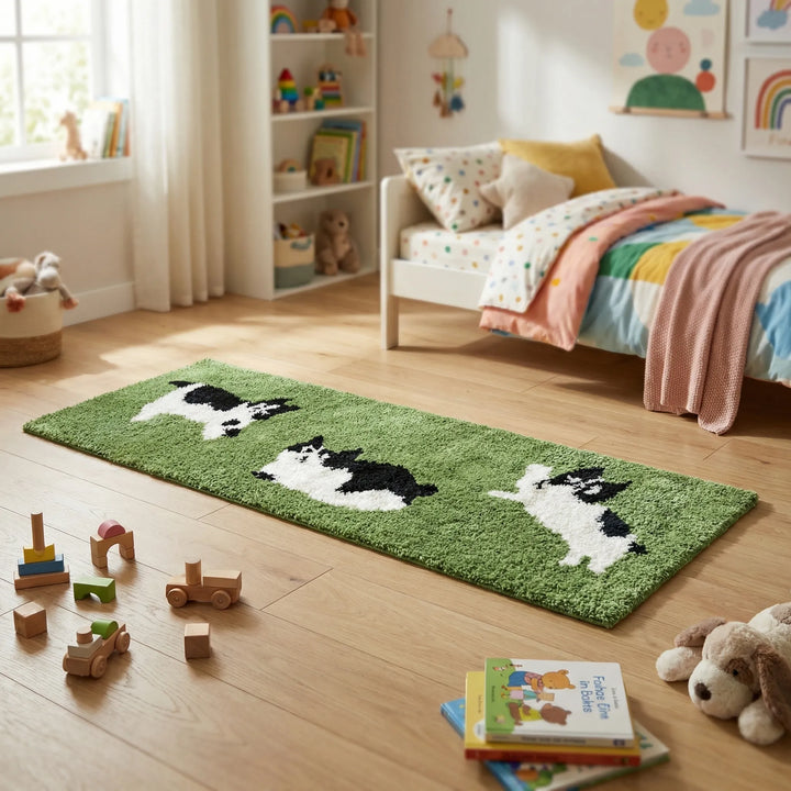Long Runner Bedroom Rug - RolliPaw