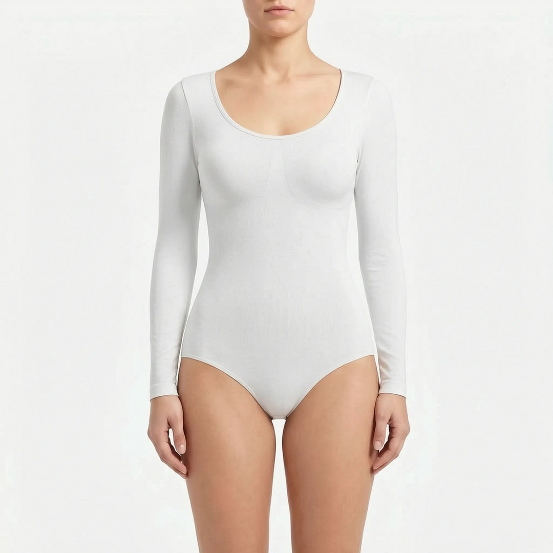 Long Sleeve Seamless Shapewear Bodysuit - Flexiform