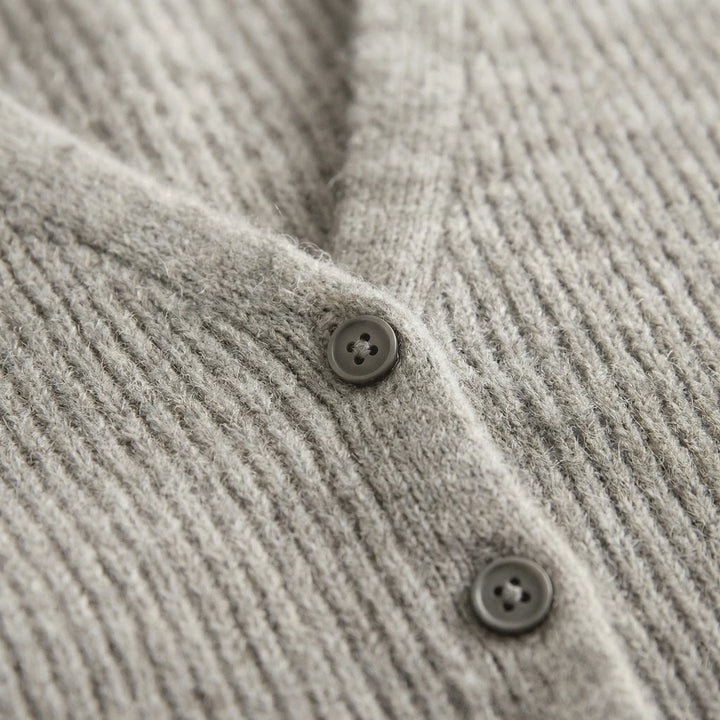 Longline-Cardigan Mit Knopfleiste - Lisann