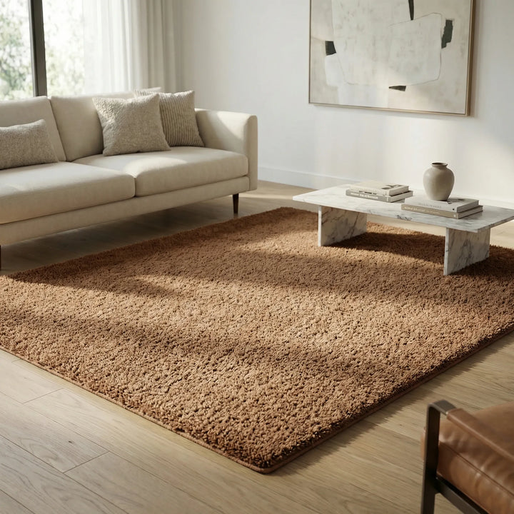 Low Pile Shag Area Rug - Cozyraze