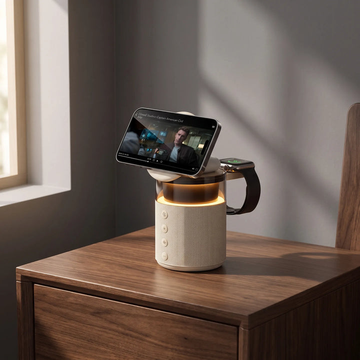 Magnetic Multi-Device Charging Station - AuraDock