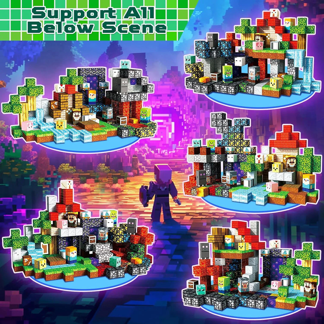 Magnetic Construction Block Set - Terrabrix