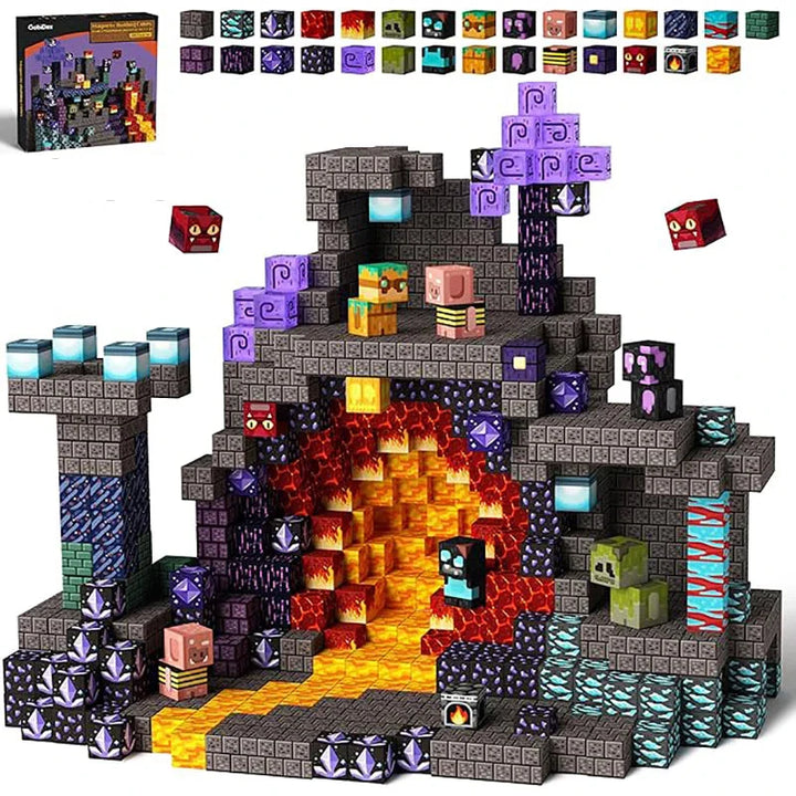 Magnetic Construction Block Set - Terrabrix