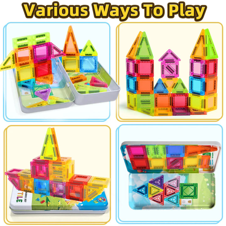 Magnetic Geometry Block Set - MagniCraft